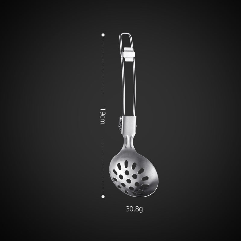 304 Stainless Steel Folding Kitchen Utensil Set