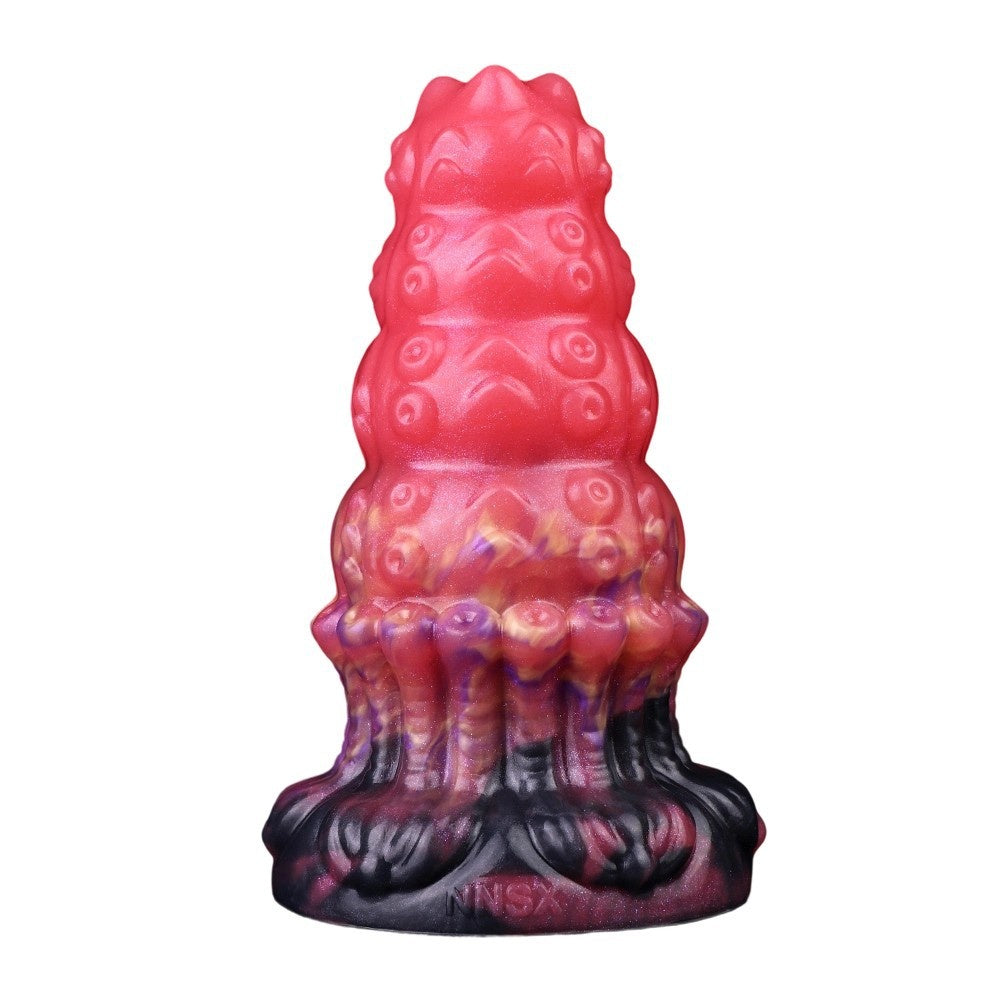 Liquid Silicone Soft Anal Plug With Bumps For Vaginal And Anal Development Products
