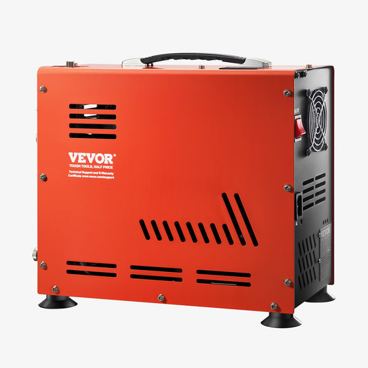 PCP Air Compressor, 800W Dual-Cylinder PCP Airgun Compressor 4500PSI/30Mpa With Built-in Fan Cooling System, Auto-Stop | Oil Free Paintball Tank Compressor For Air Rifle, Scuba Diving Bottle