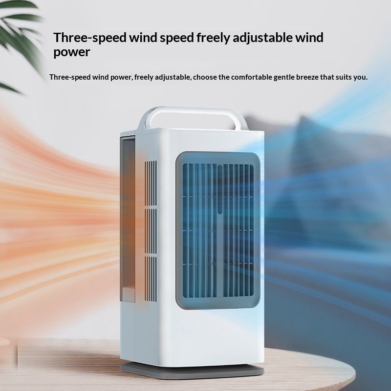 Household Smart Humidifying Desktop Remote-control Timed Mini Evaporative Cooler