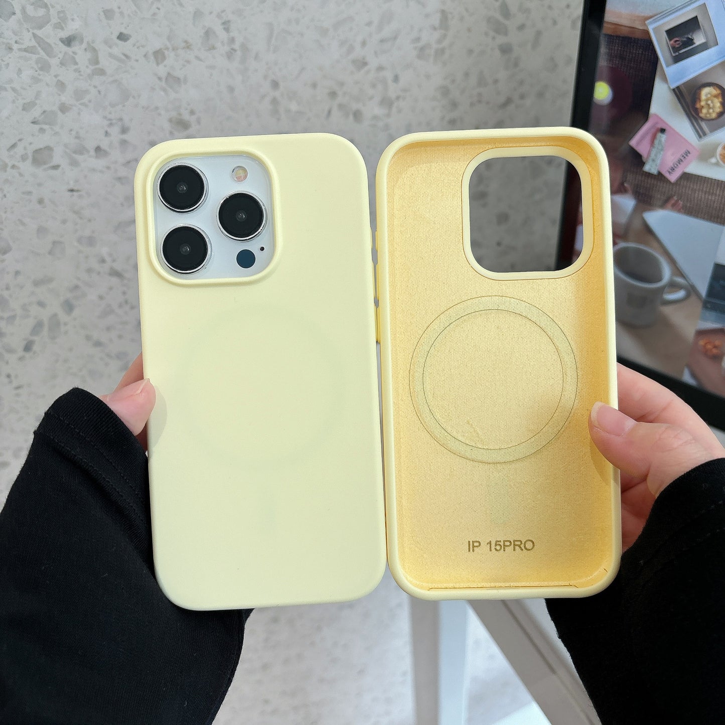 Liquid Magnetic Charging Phone Case