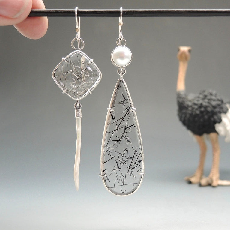 Antique Silver Earrings Retro Ornament Accessories Ear Hook Women