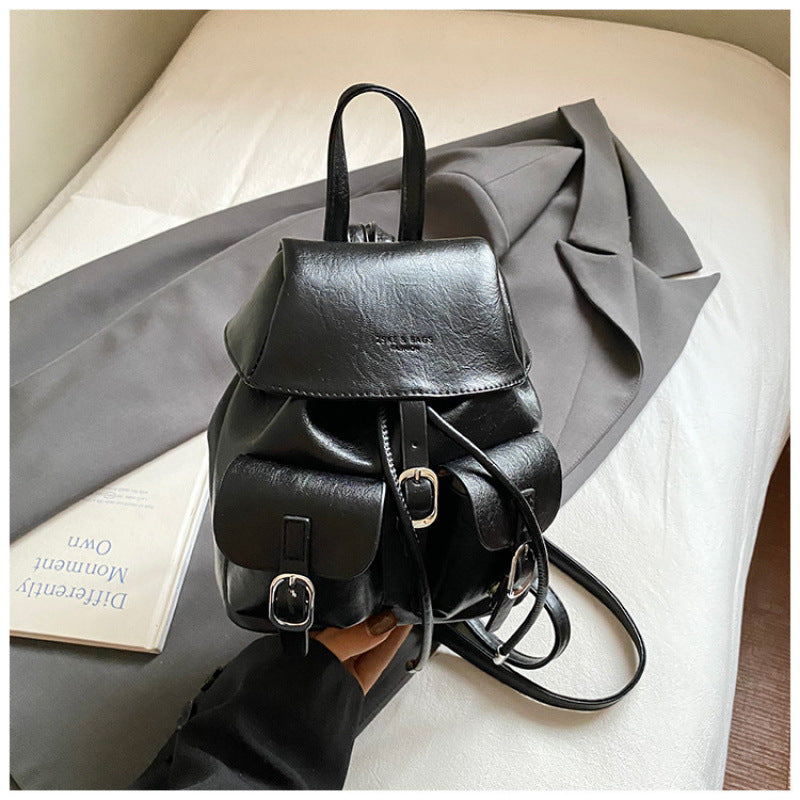 Korean-style Fashionable Streetwear Travel Backpack For Students