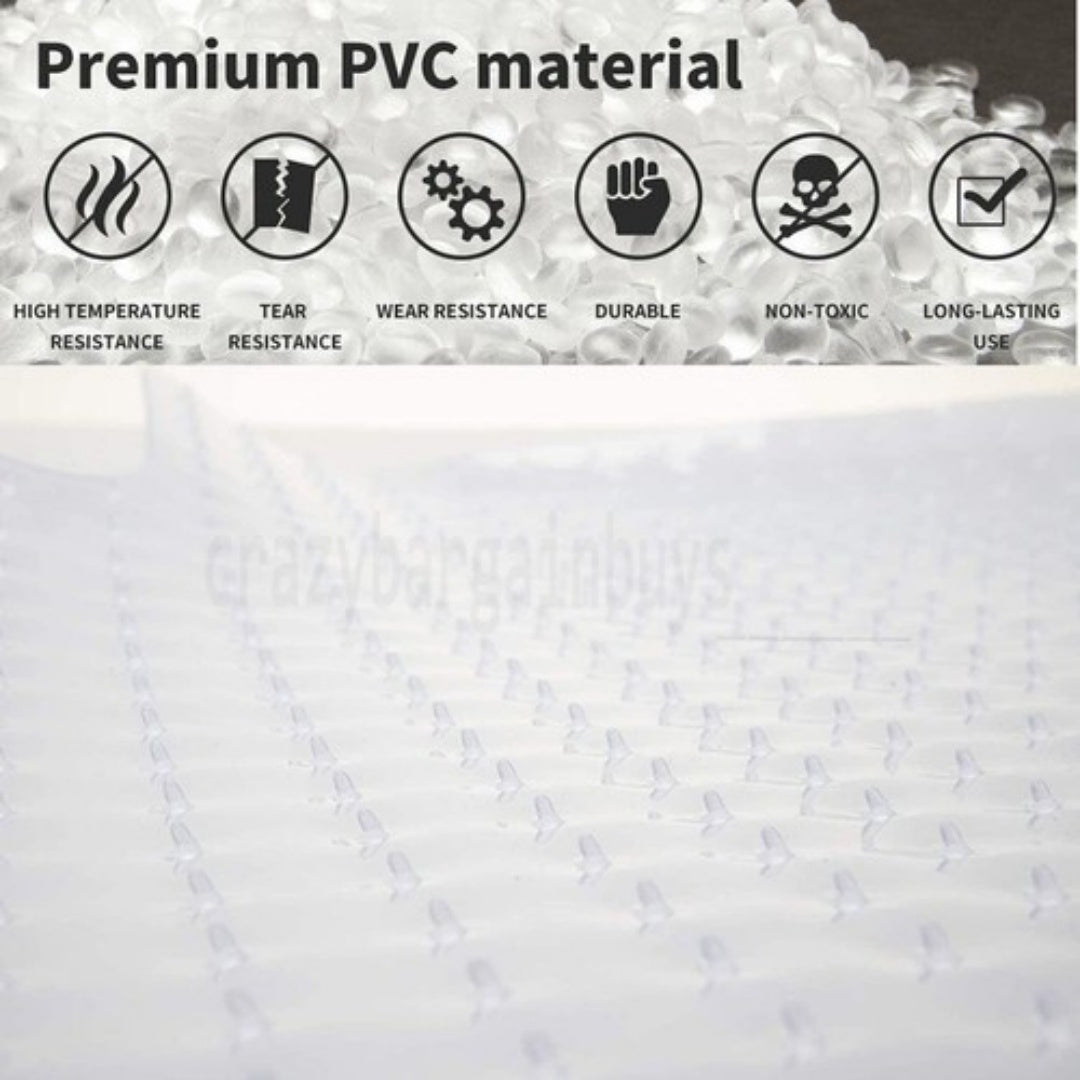 121x91 Chair Mat Carpet Floor Protectors PVC Home Office Room Computer Work Mats