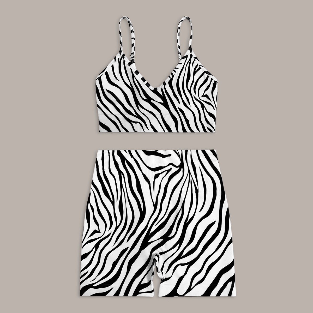 Latest Fashionable Printed High-Elastic Yoga Sports Vest