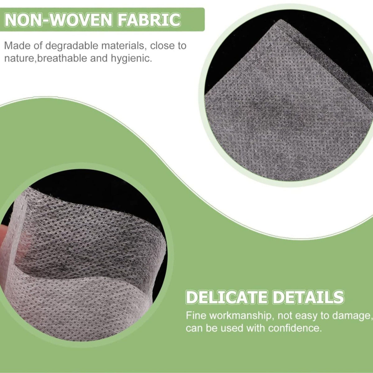 Non-woven Fabric Planting Bags Set, 600 Pieces In 6 Sizes, Breathable Growing Pots For Seedlings And Young Plants—Party Supplies Set