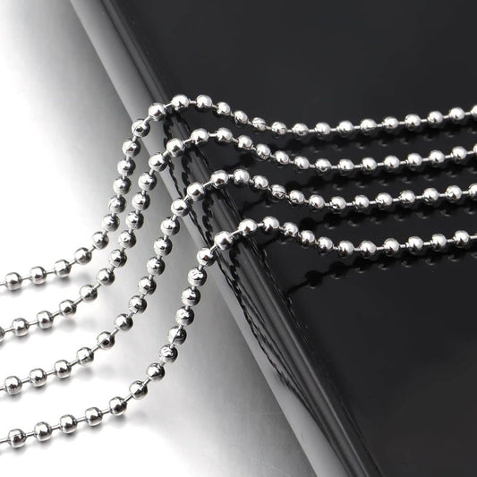 Small Metal Pull Beads For DIY Bracelets Necklaces And Keychain Accessories