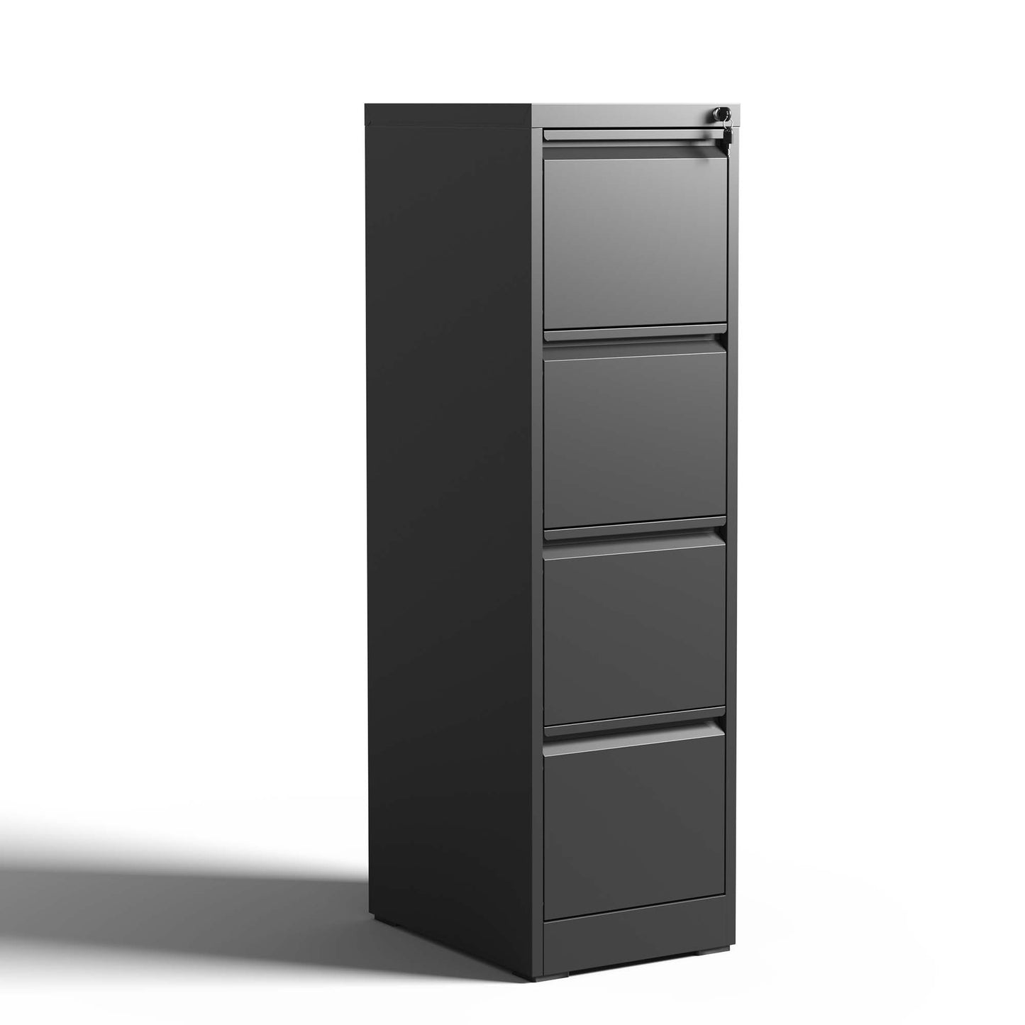 4 Drawer Metal Vertical File Cabinet With Lock Office Home Steel Vertical File Cabinet For A4 Legal Letter Size