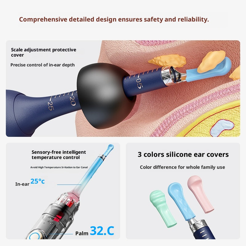 Wireless Ultra-Clear Home Smart Visual Ear Spoon