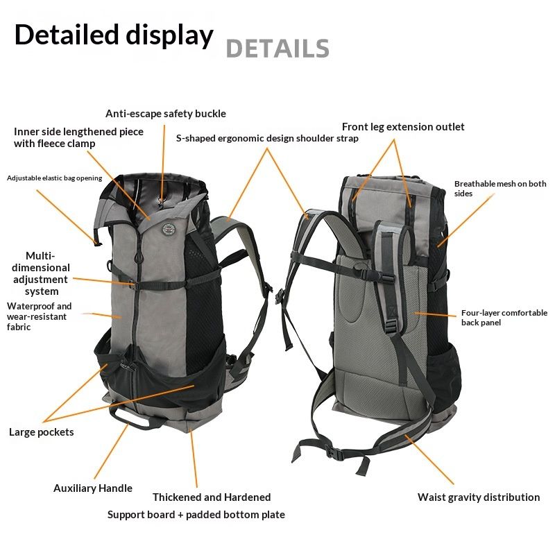 Double-Layer Protective Pet Backpack