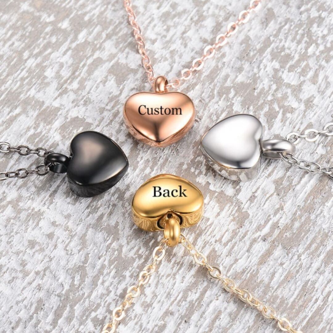 Small Peach Heart Clavicle Necklace Personalized Simple Love Pendant Diy Accessories
