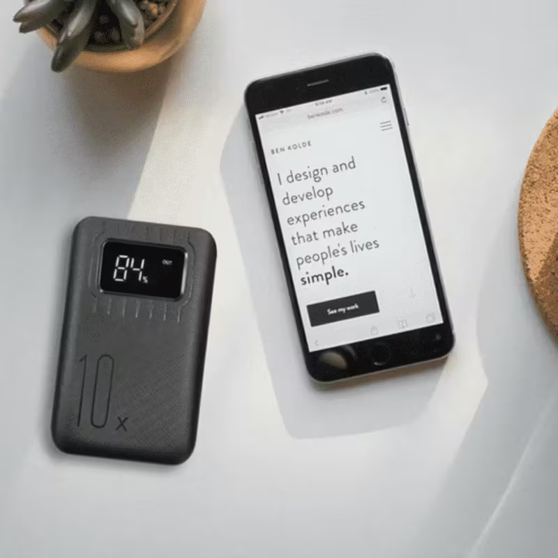 9 000 000 MAh Portable Fast Charger Power Bank With Dual USB For Mobile Phones Building Supplies