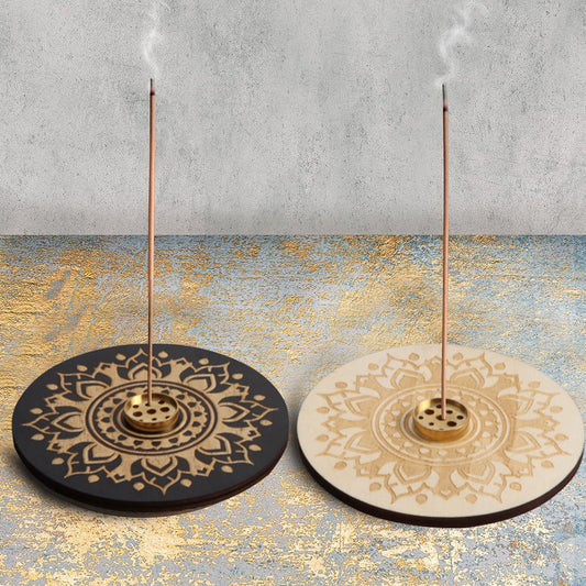 Wooden Incense Stand For Home Decoration Meditation Yoga