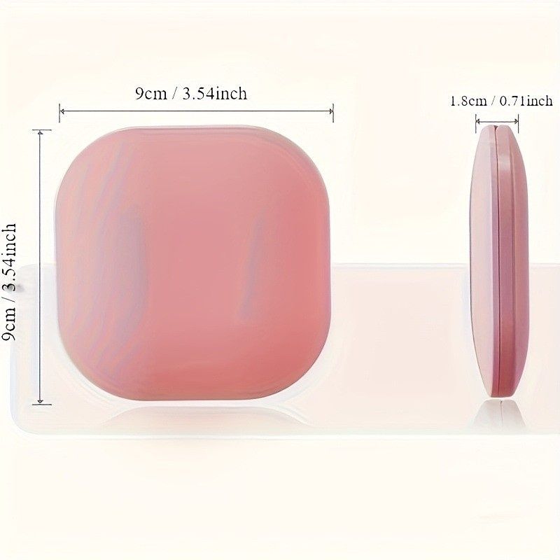 Portable Makeup Mirror With LED Lights, Foldable Beauty Mirror