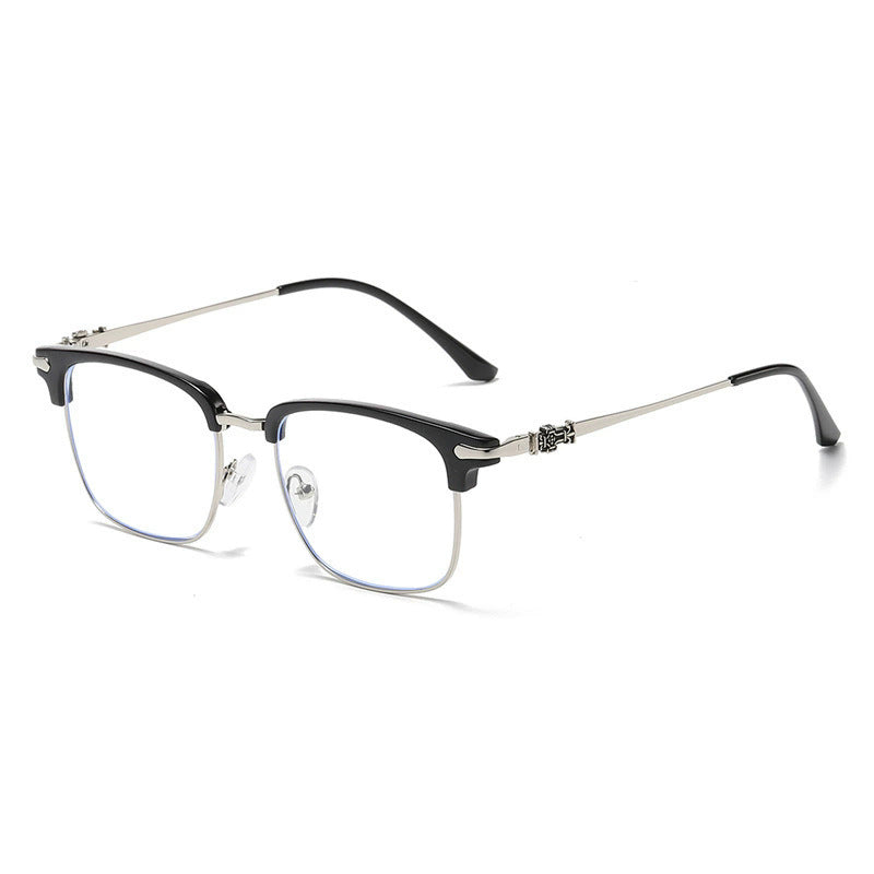 Japanese And Korean Retro Plate Foot Myopia Glasses Rim