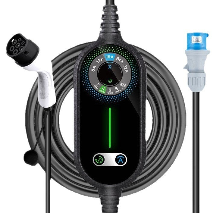 Portable Charging Station For New Energy Vehicles, Type 2 Charging Gun