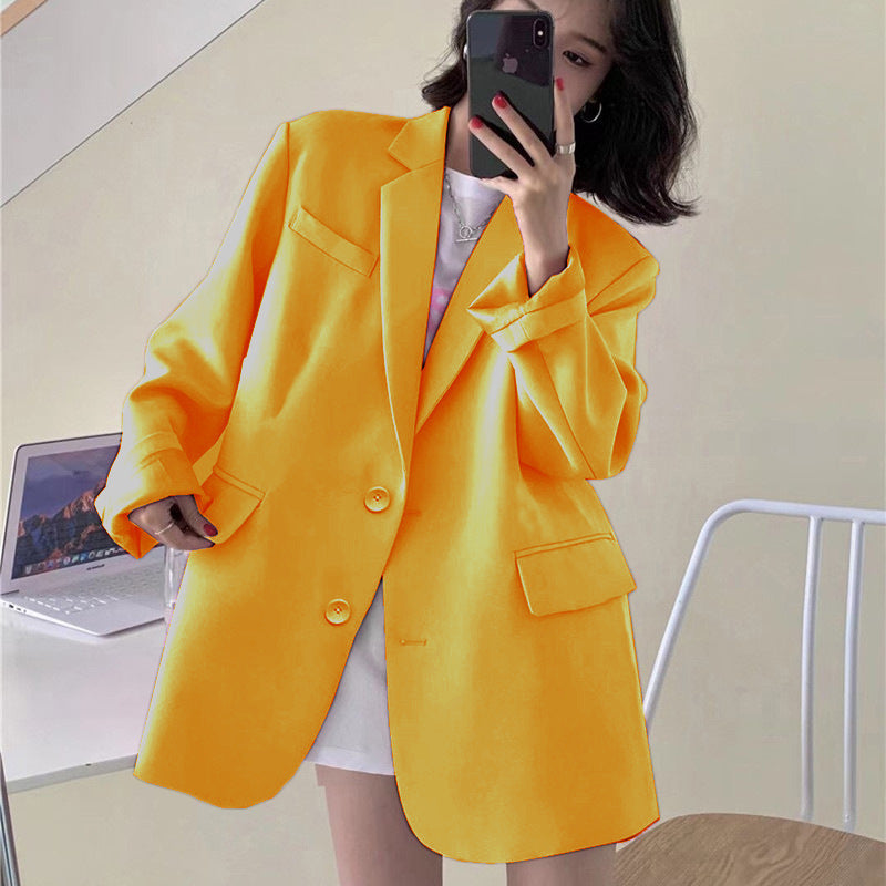 Korean-style British-style Suit Womens Coat