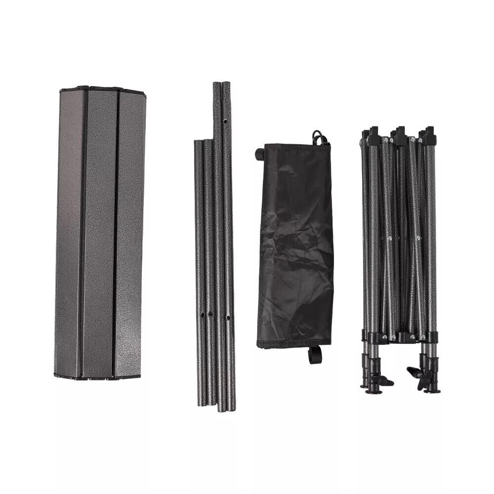 Portable Roll Up Camping Table Foldable Height Adjustable Outdoor Picnic Table