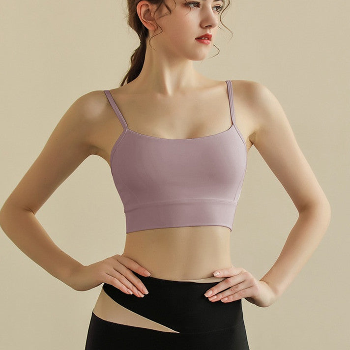 Women's Sports Underwear Push Up Spaghetti Strap Beauty Back Fitness
