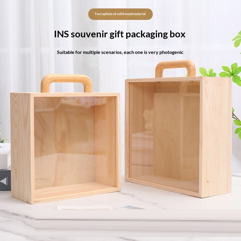 Gift Box With Handle For Presents And Gifts