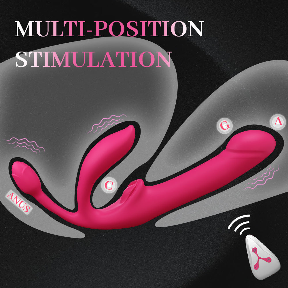 Wireless Remote-Controlled Telescopic Electric Massage Toy