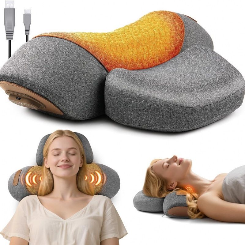 Cervical Pillow For Neck Support Specially Designed For Sleeping And Massage