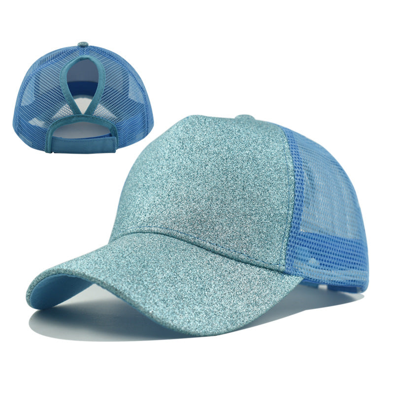 Women's Netting Breathable, Allowing Hair To Be Exposed. Fashionable And Simple Style Baseball Cap. Suitable For Sisters To Go Out And Do Outdoor Activities.