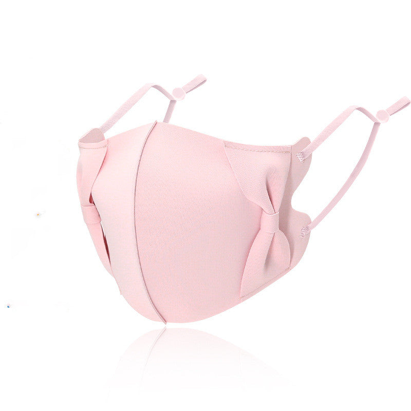 Ice Silk Mask ThinSpecial For Washable To Adjust The Cooling Feeling