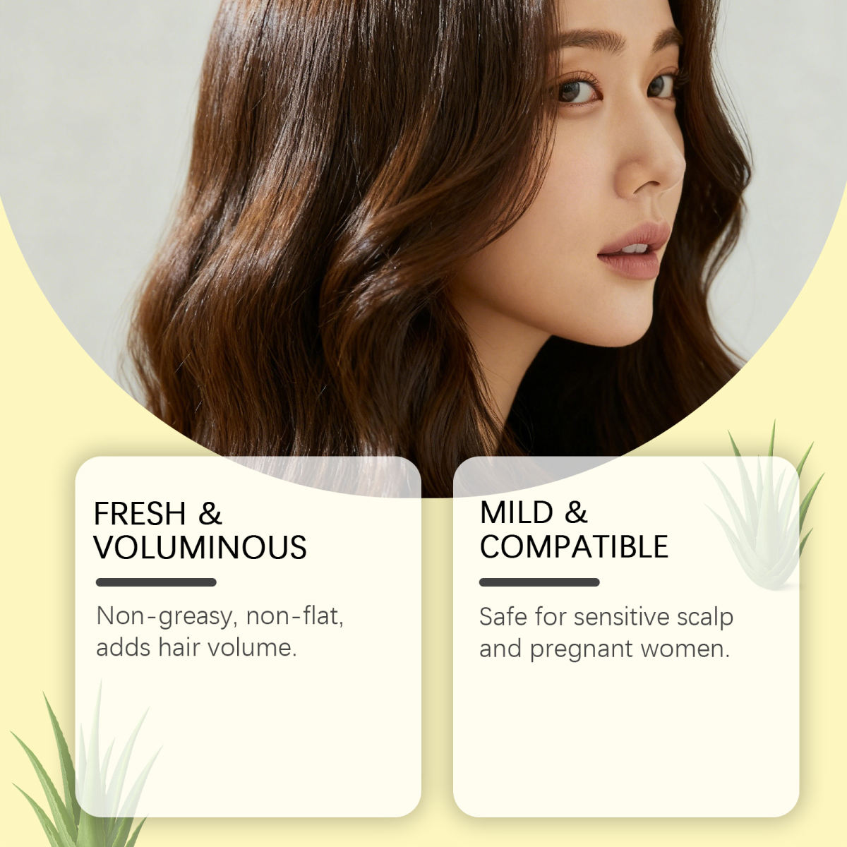 Lustrous No-rinse Hair Treatment