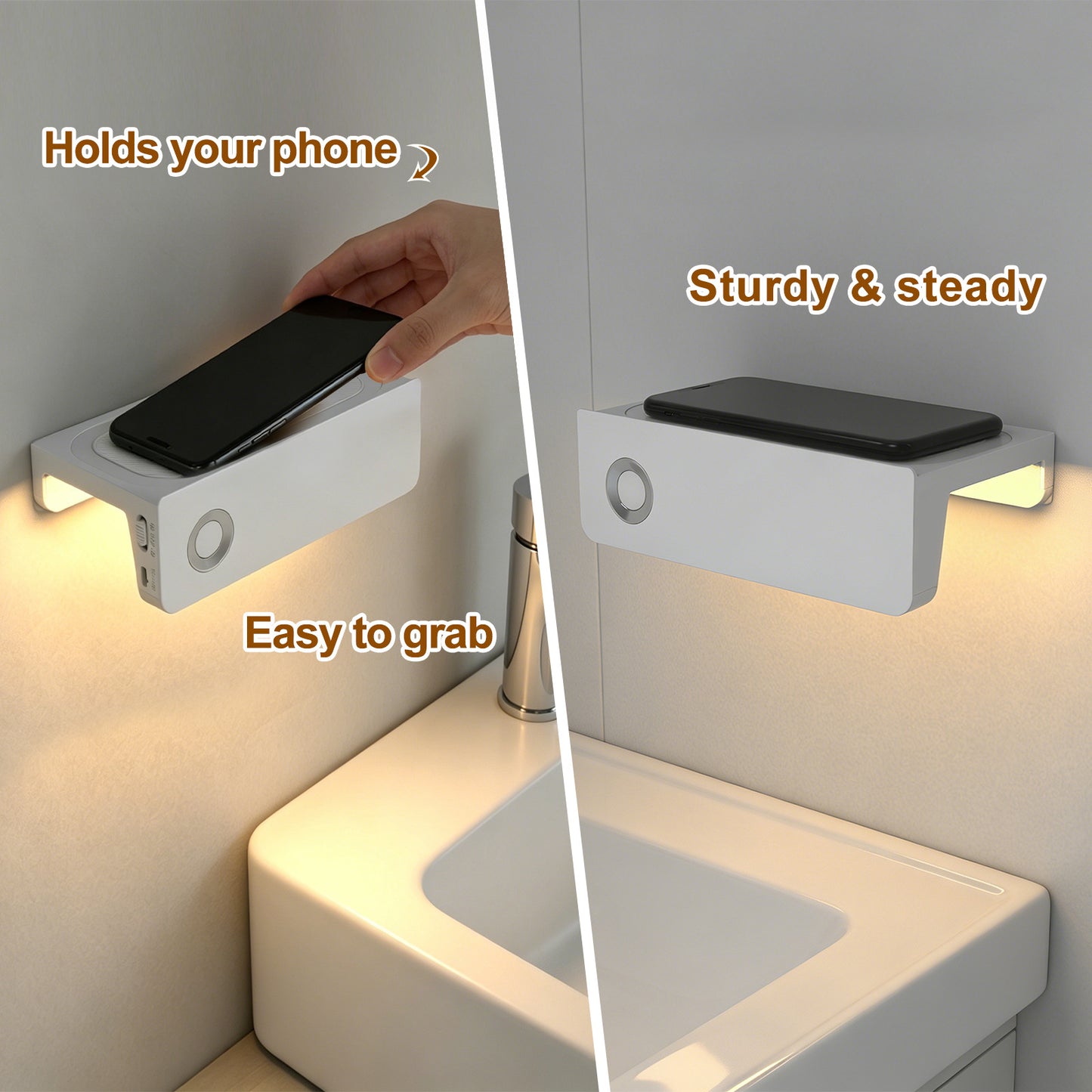 Toilet Light Rechargeable Human Body Induction