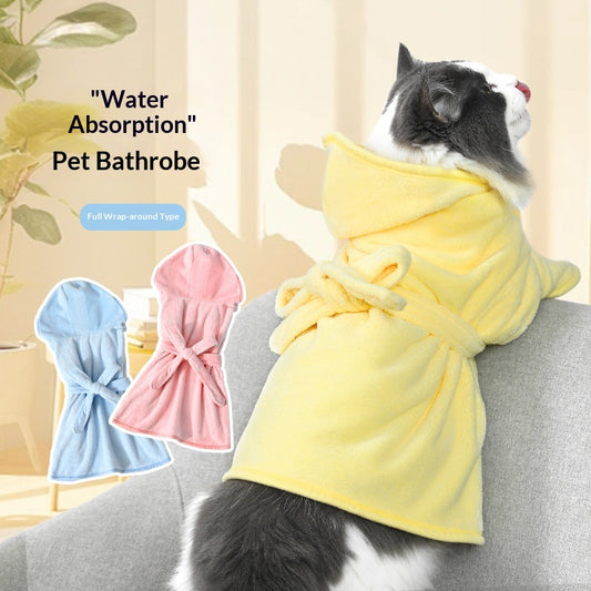 Pet Bath Towel - Highly Absorbent Microfiber Dog Towel for Drying Cats and Dogs - Soft Quick Dry Pet Grooming Towel