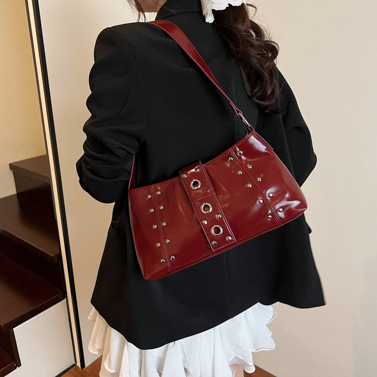 Korean-style Casual Large-capacity Underarm Bag