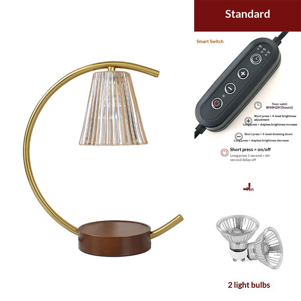Portable Retro Bedside Wax Melting Lamp For Home Use