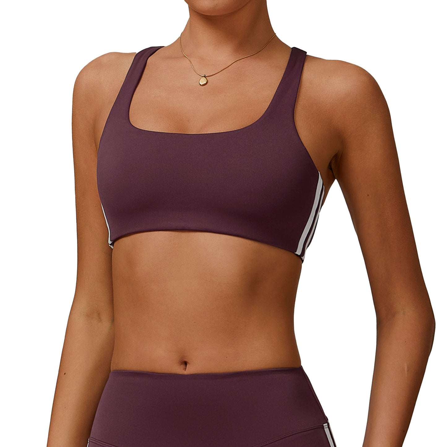 Nude Feel Yoga Bra Beauty Back Exercise Running Tight Underwear