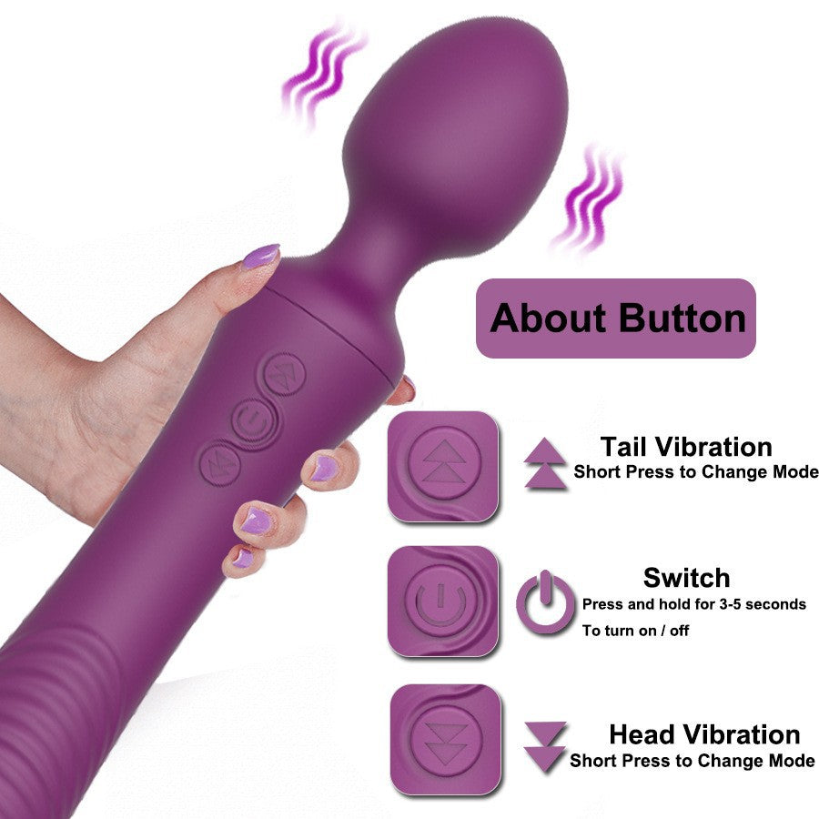 USB Charging Double Head Double Strong Shock AV Supplies