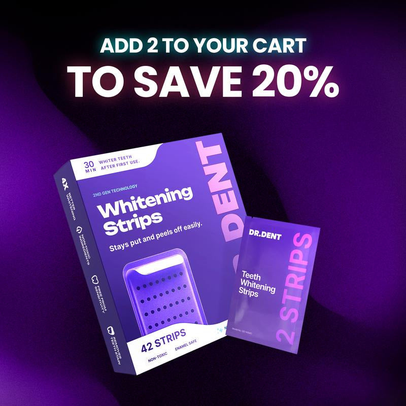 Teeth Whitening Strips For Gentle Daily Care