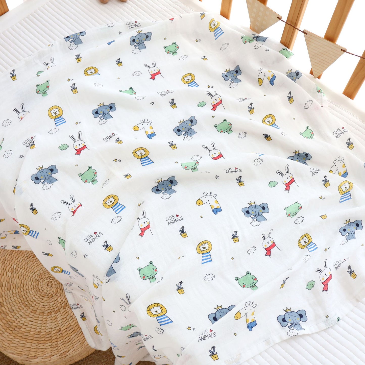 Household Newborn Cotton Gauze Bath Towel