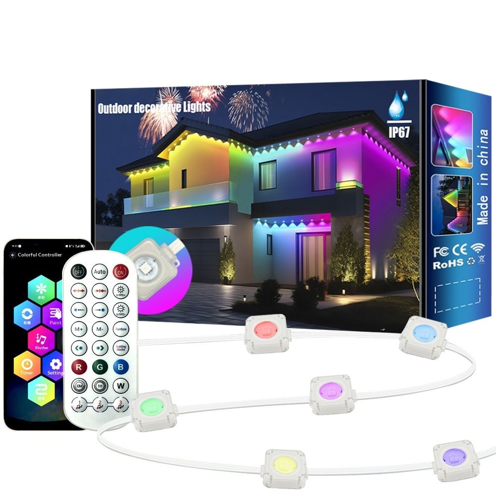 Outdoor Eave Light Smart Waterproof Color-Changing Patio