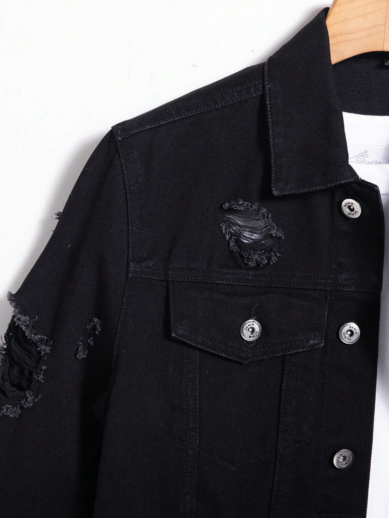 Korean Version Of Loose-fitting Denim Jacket