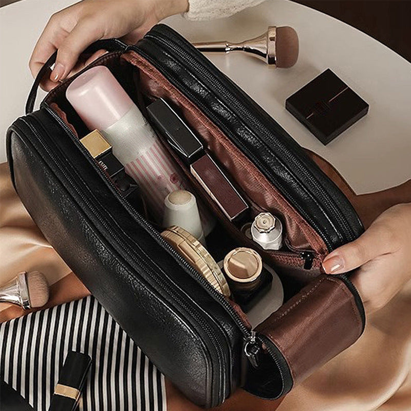 Waterproof High-Grade Makeup Brush And Toiletries Travel Storage Box