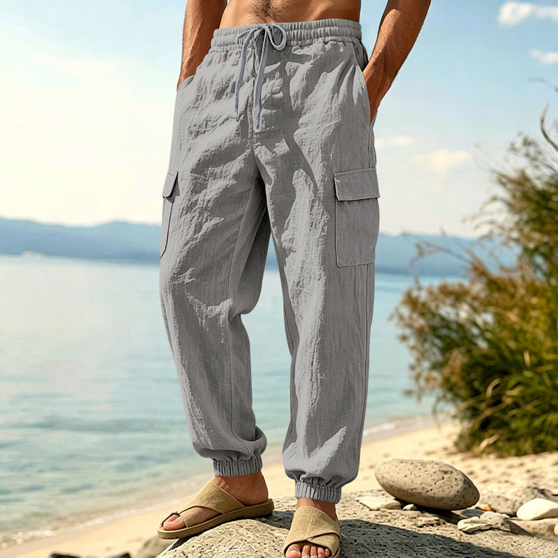 Multi-Pocket Light-Luxury Outdoor Workwear Sports Pants