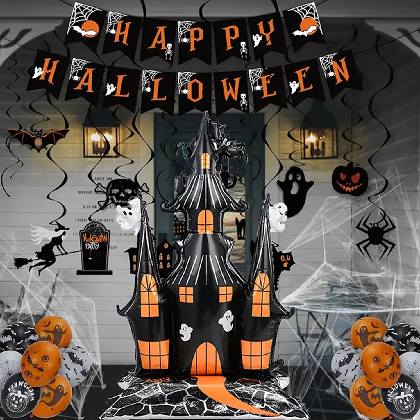 Cross-border Best-selling Halloween Castle Balloons
