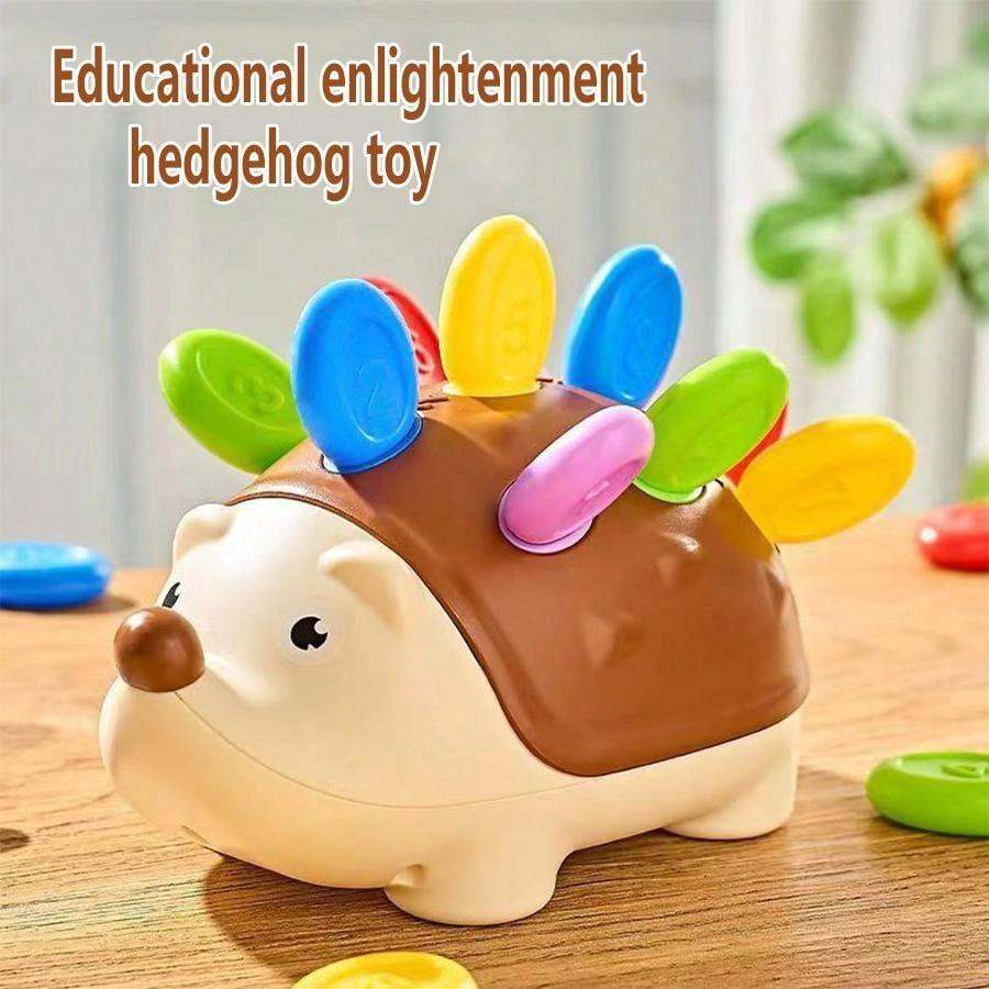 Hedgehog Educational Toy Set1Hedgehog And 10 Colorful Numbered Quills Ideal Birthday Or Christmas Gift For Toddlers Aged 1 -3