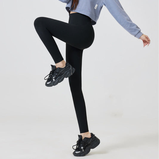 Silk Cashmere Fleece-lined Suspension Yoga Pants