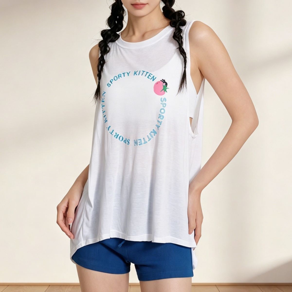 Sleeveless Fitness Tank Top For A Beautiful Back