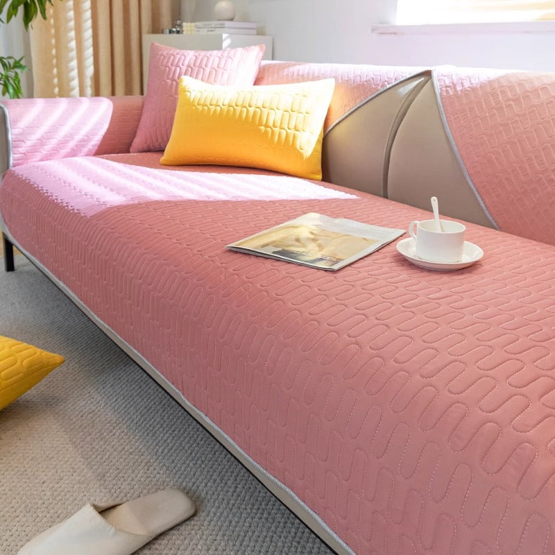 Latex And Ice-silk Sofa Cushion Summer Cooling Matcushion
