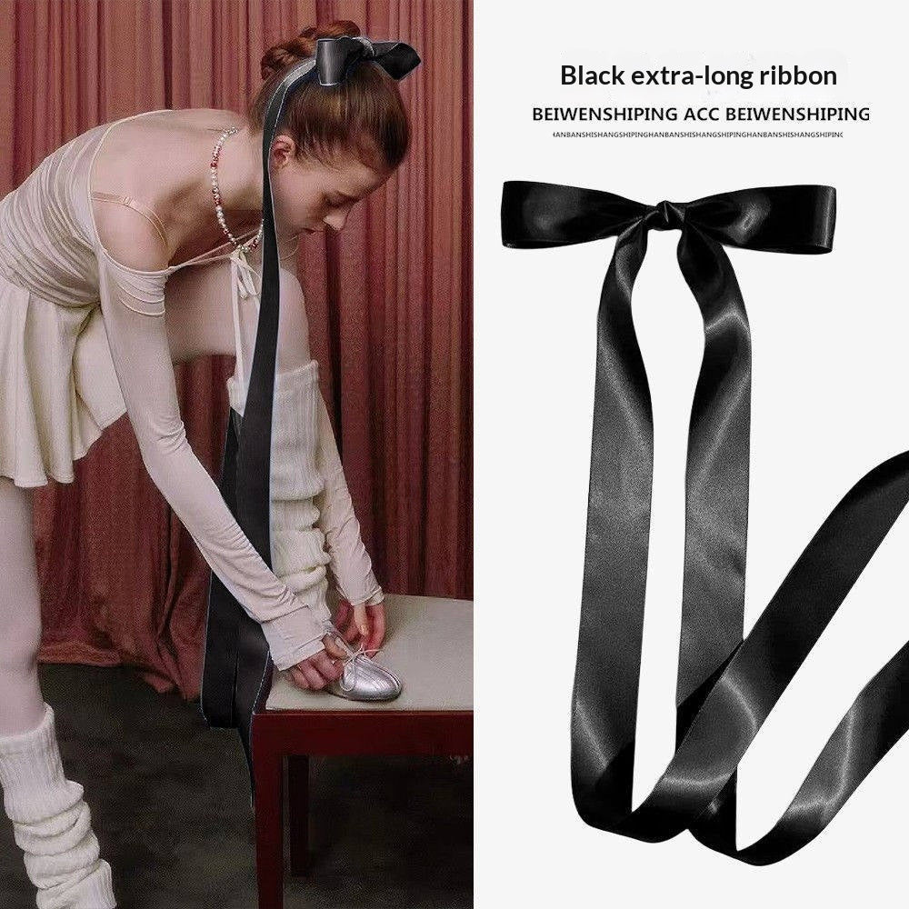 Multi-layered Ethereal Bow And Ribbon Hair Clip