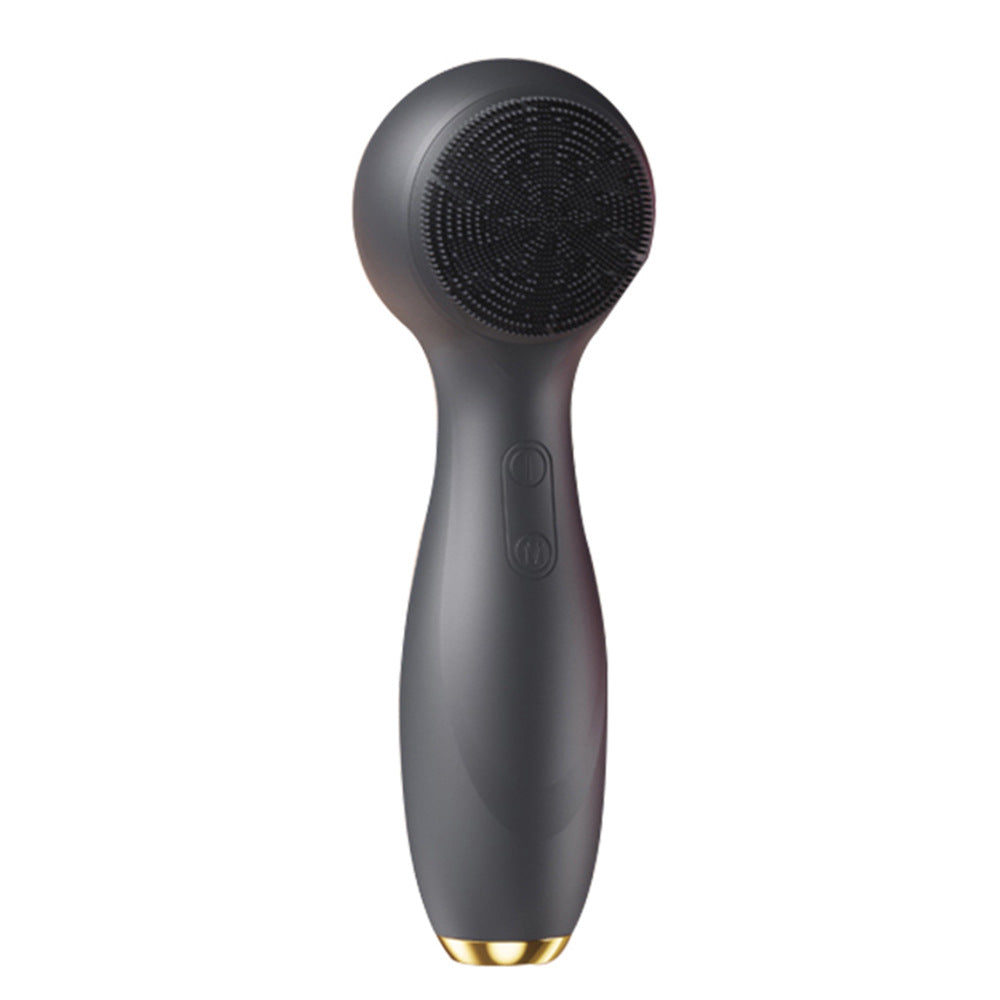New Silicone Hot And Cold Rotating Portable Cleaning Waterproof Electric Face Washing Beauty Instrument