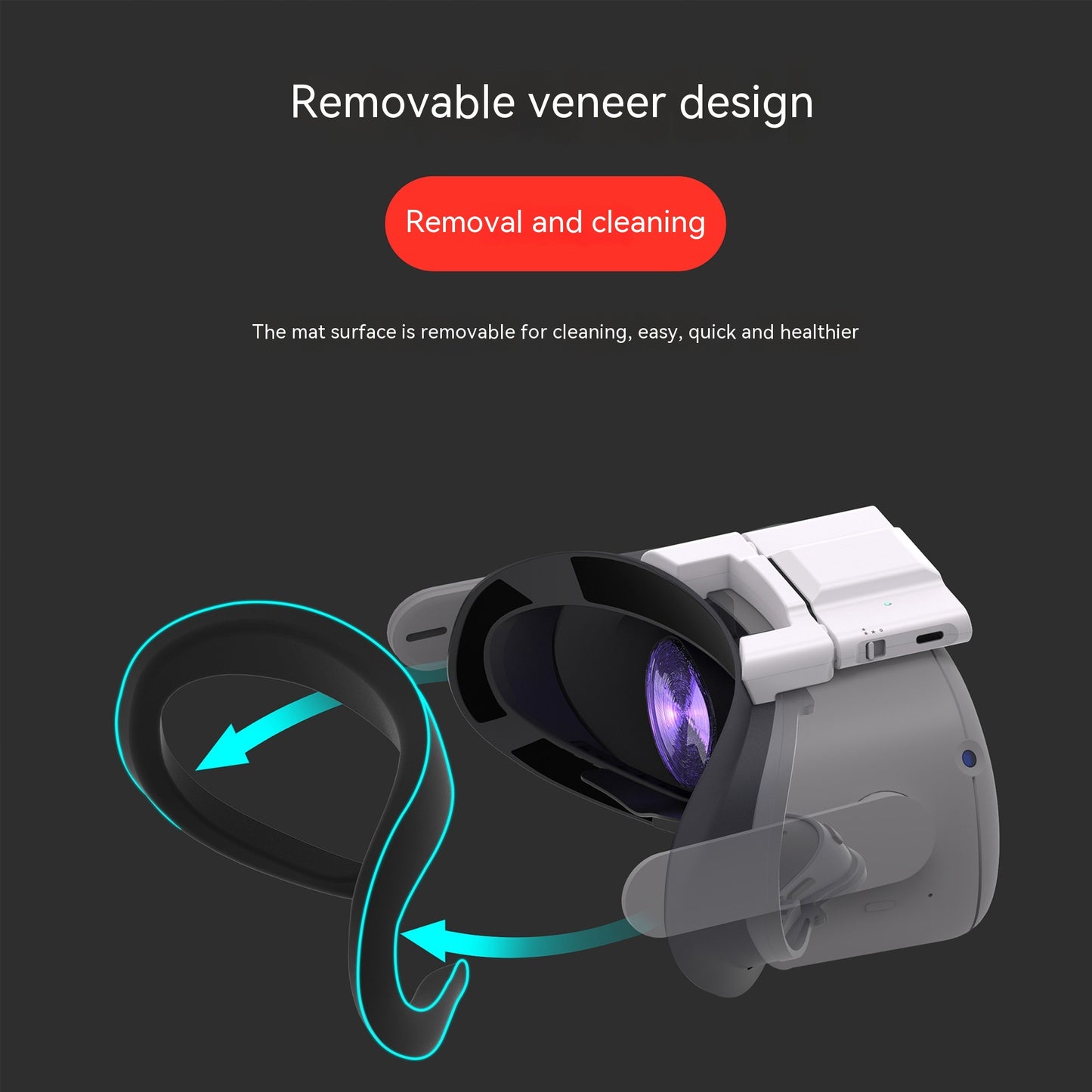 Air Circulation Cooling VR Magnetic Suction Relief Atomization Fan