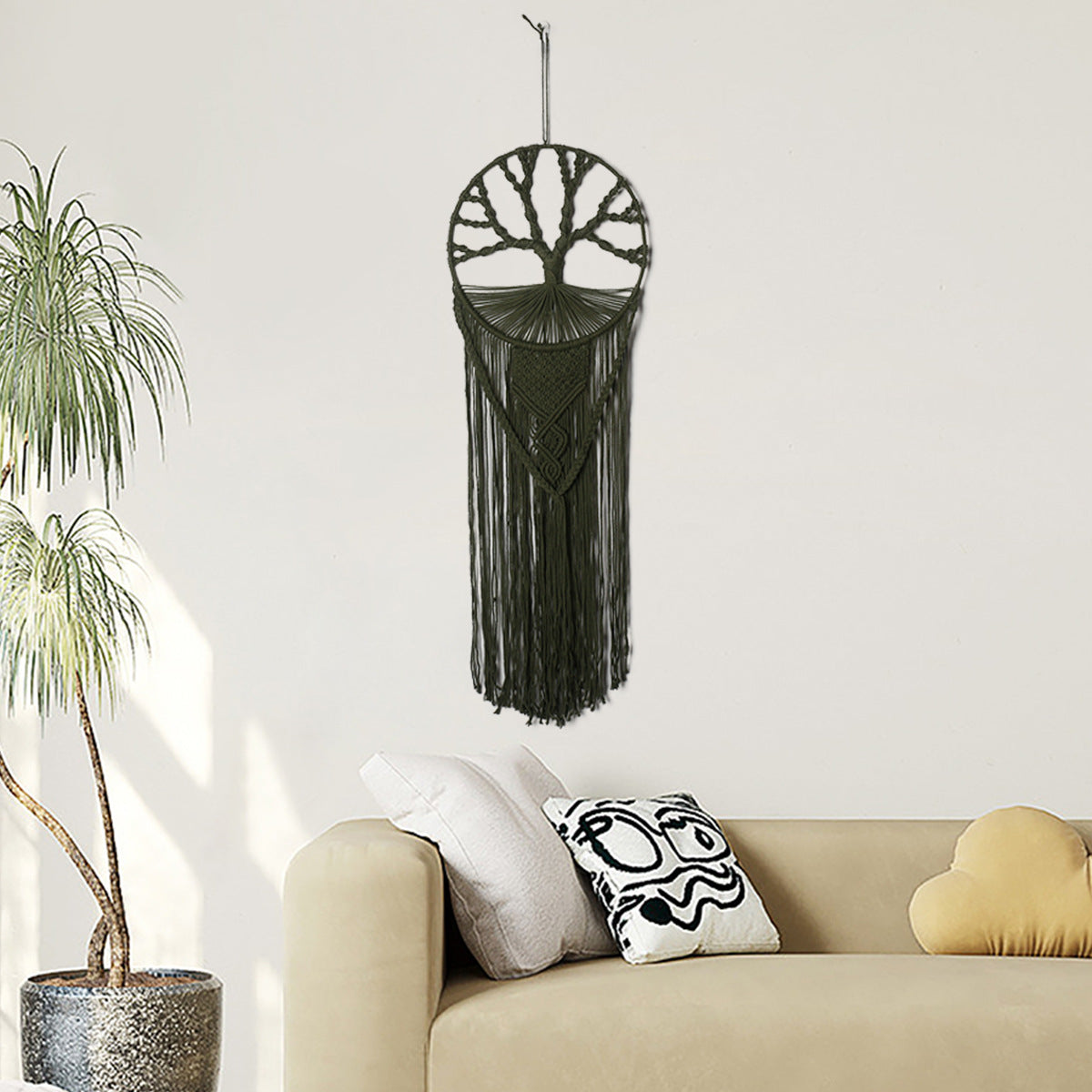 Home Decor Tree Of Life Bohemian-Style Handwoven Tapestry